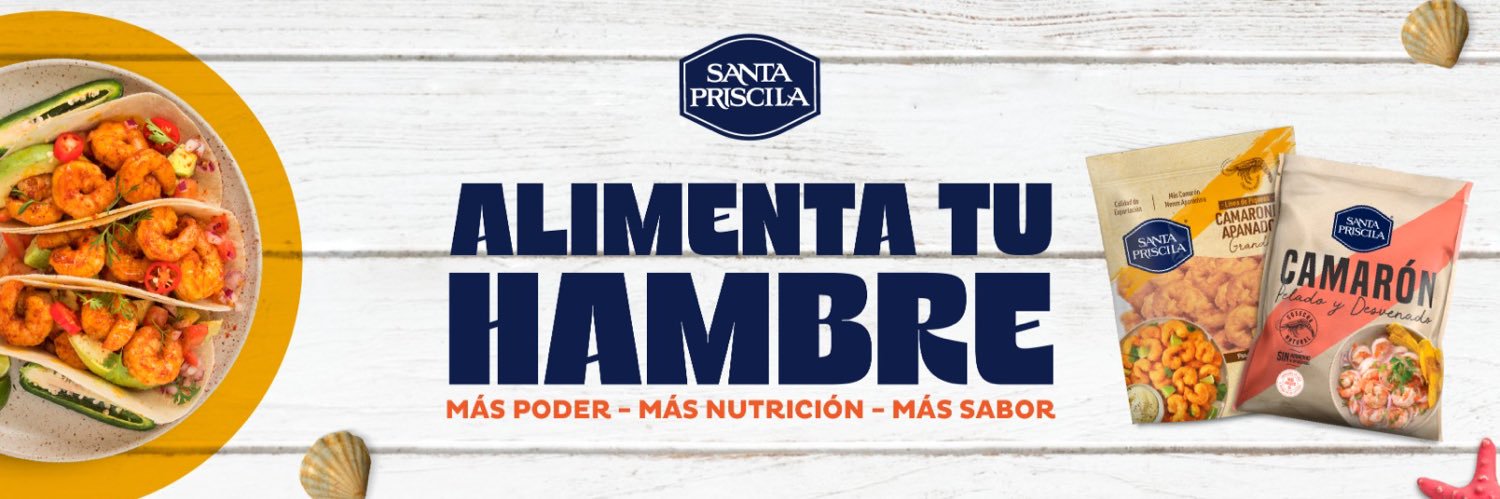 Santa Priscila 🍤🐟🦐 banner
