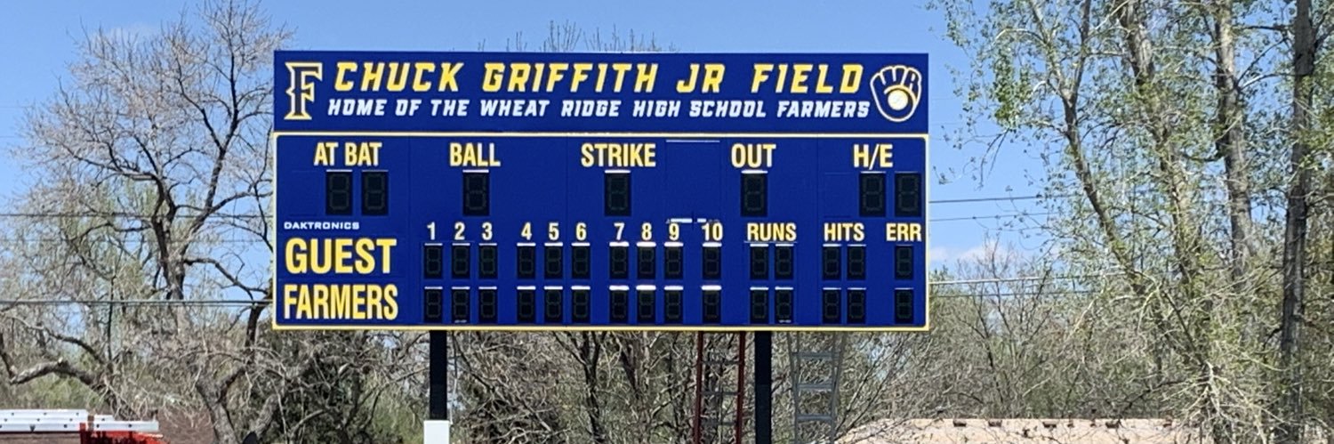 WRHS Baseball banner