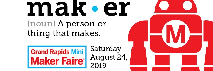 Maker Faire GR banner