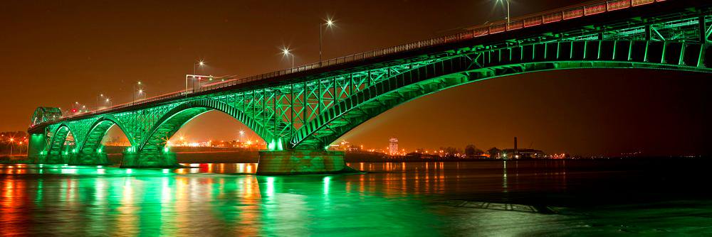 Peace Bridge banner