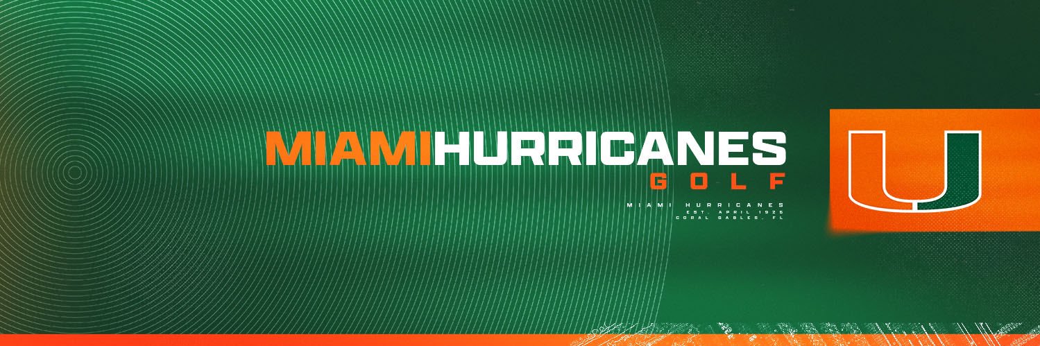 Miami Hurricanes Golf banner