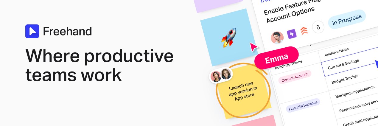 Freehand by InVision banner