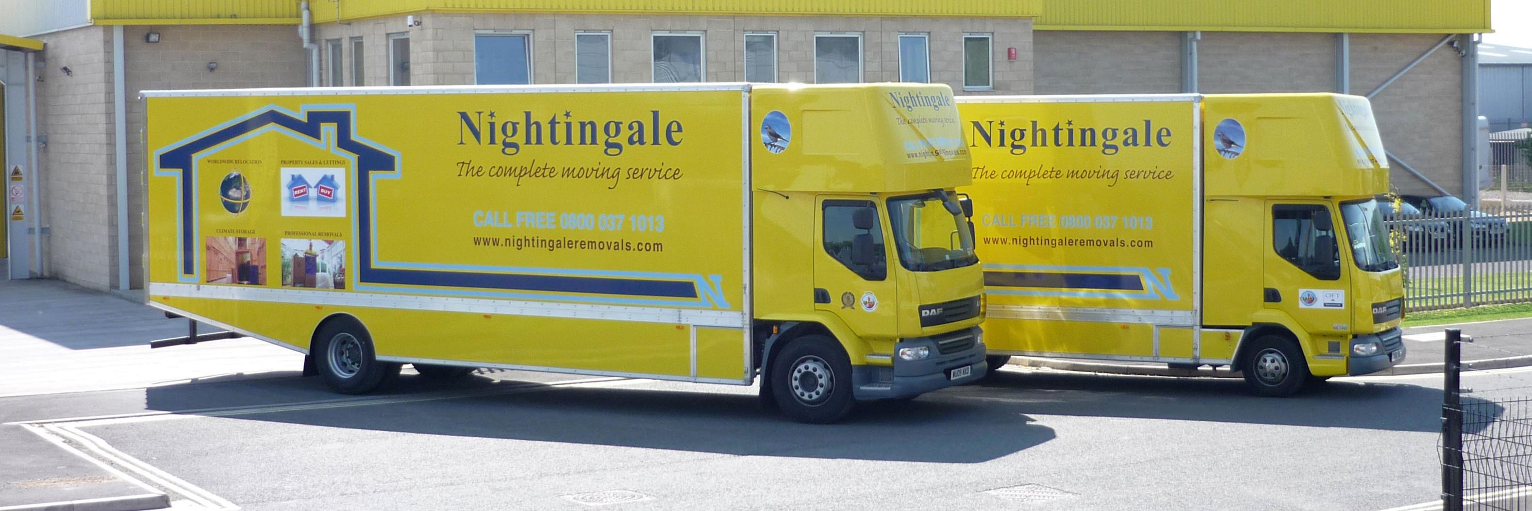 Nightingale Removals banner