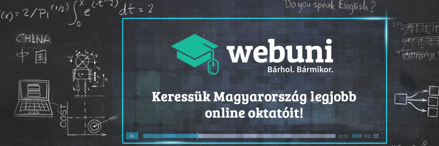 webuniHU's profile banner image