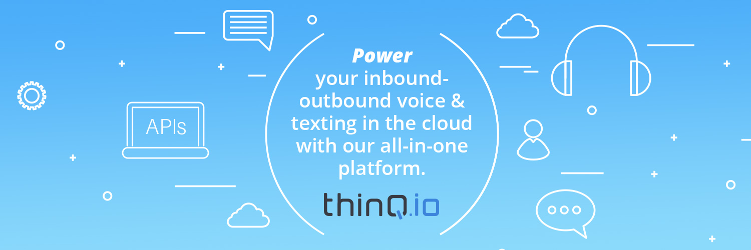 thinQ Better Voice & Messaging banner