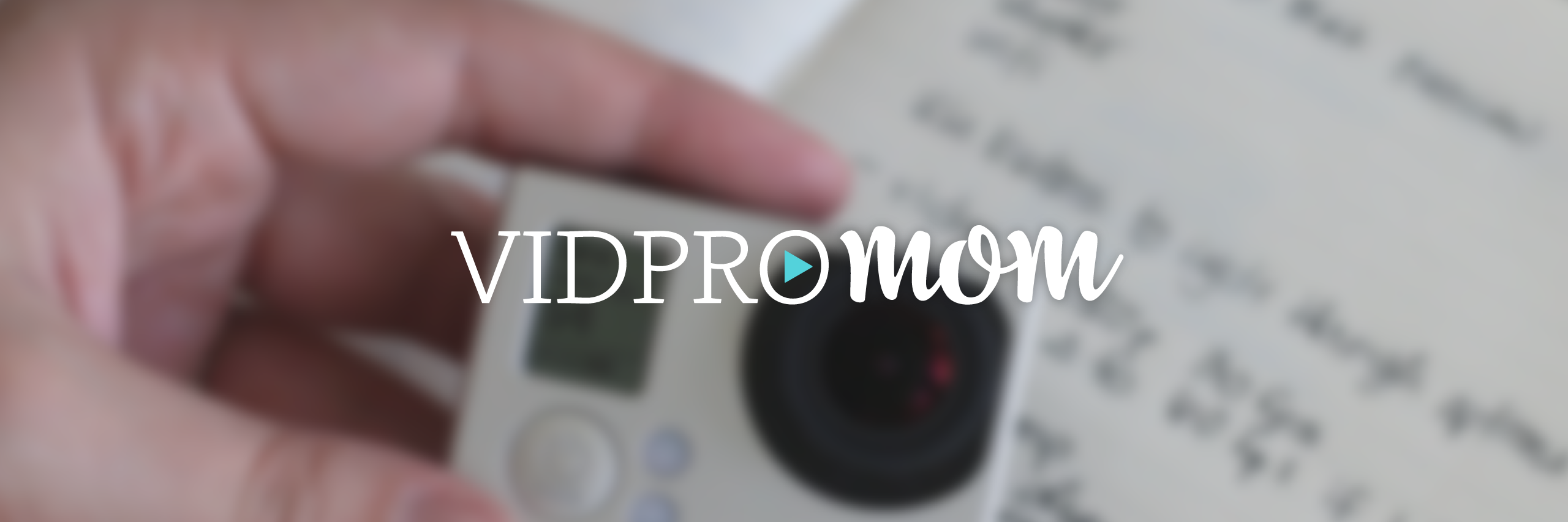 VidProMom's profile banner image