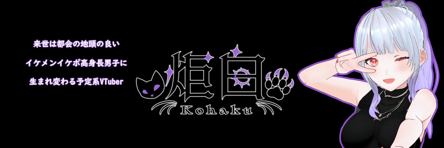 炬白(こはく)😼💜 banner