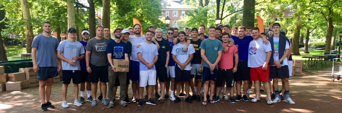 Acacia Fraternity banner