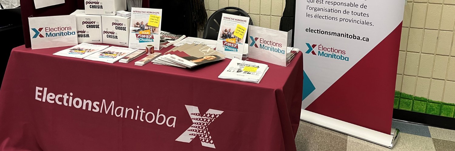 Elections Manitoba banner