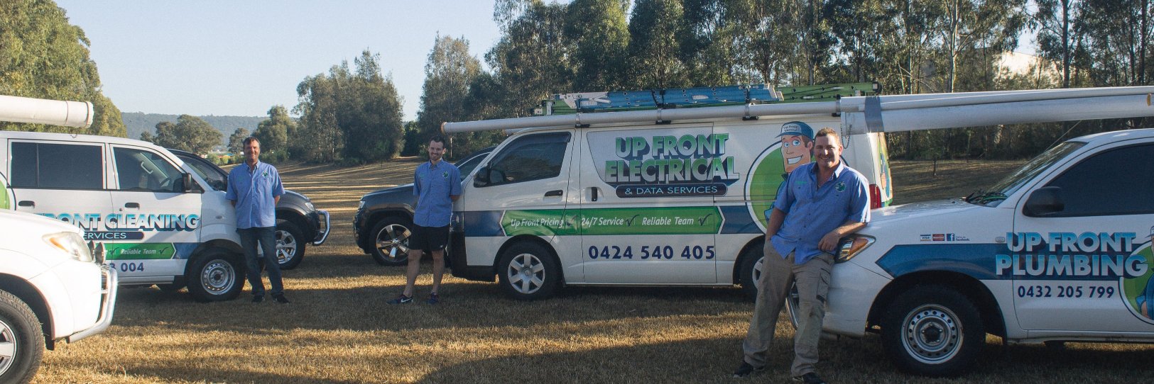 Up Front Plumbing Services banner