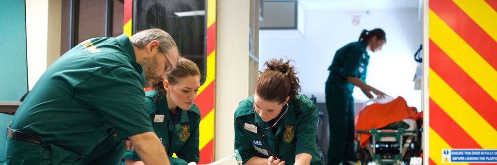 EHU Paramedic Team banner