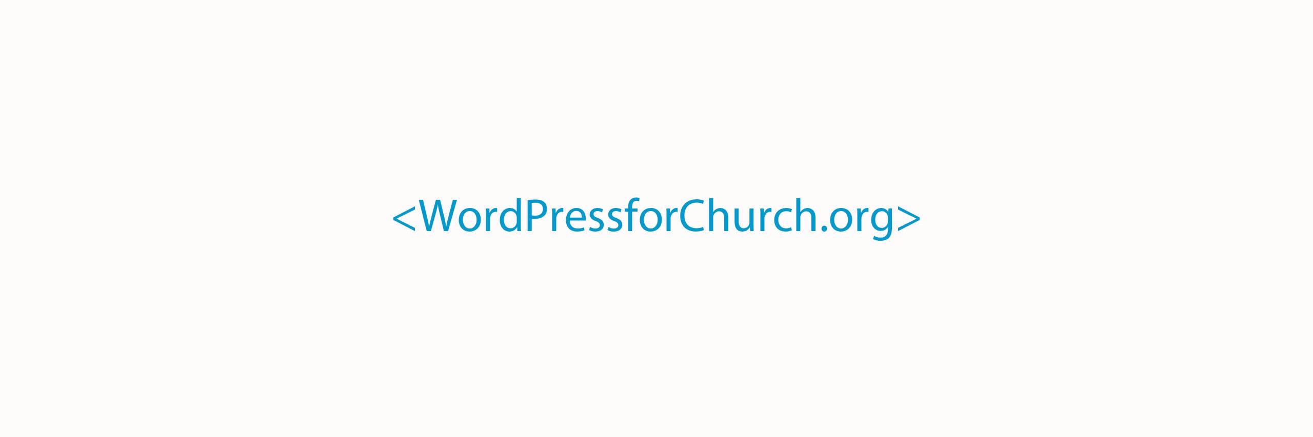 WP_forChurch's profile banner image