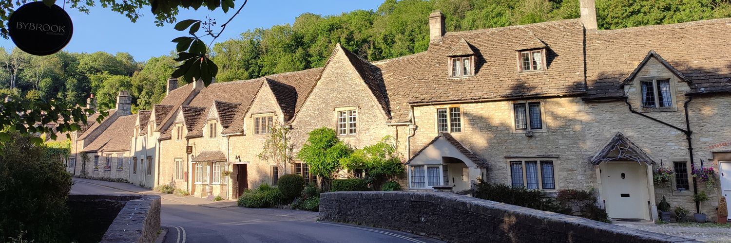 Castle Combe Village banner