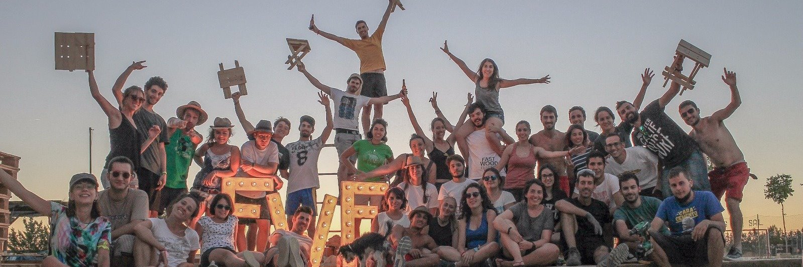 Fast Wood Festival banner