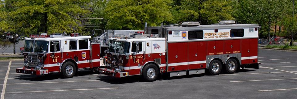 Berwyn Heights VFD banner