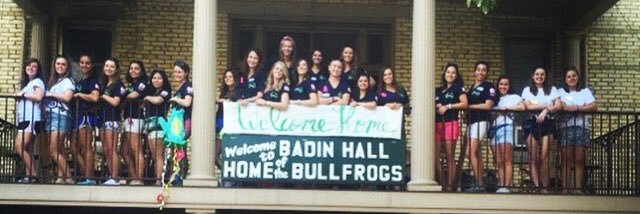 Badin Hall banner