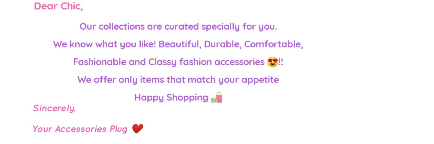 Chikaccessories's profile banner image