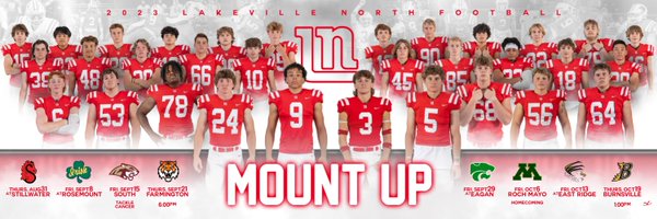 Lakeville North Football Profile Banner