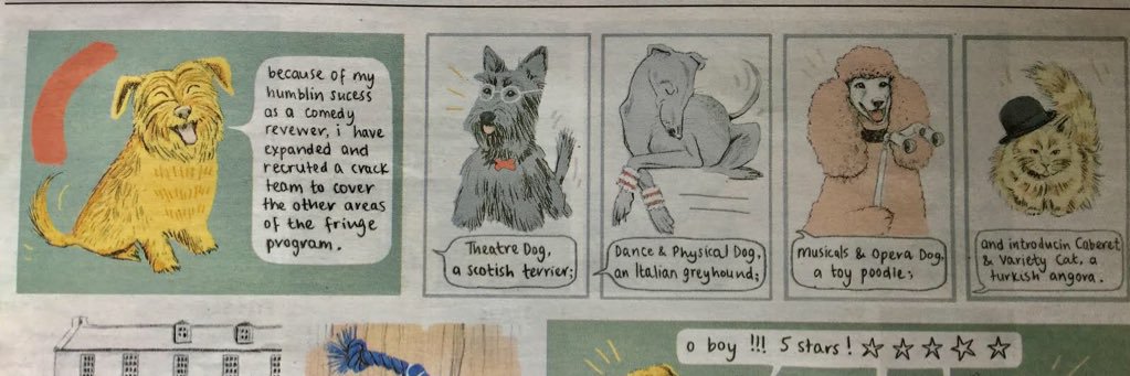 fringe dog banner