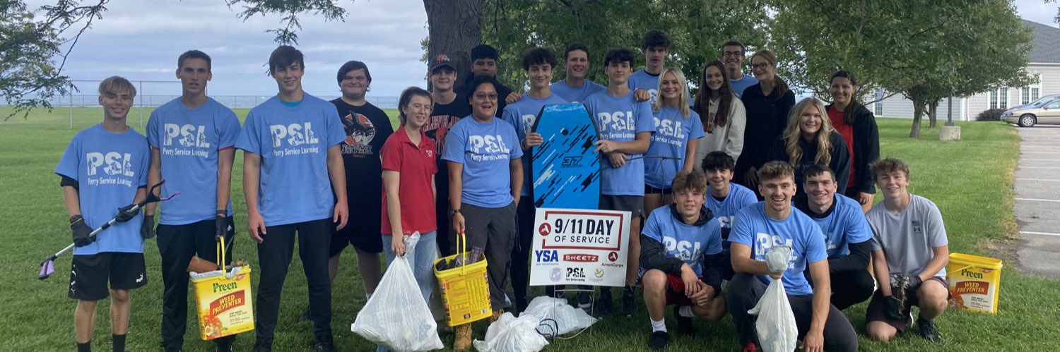 PHS Service Learning banner