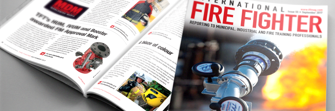 International Fire Fighter Magazine banner