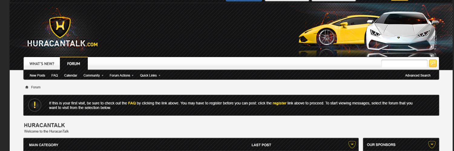 HuracanTalk.com banner