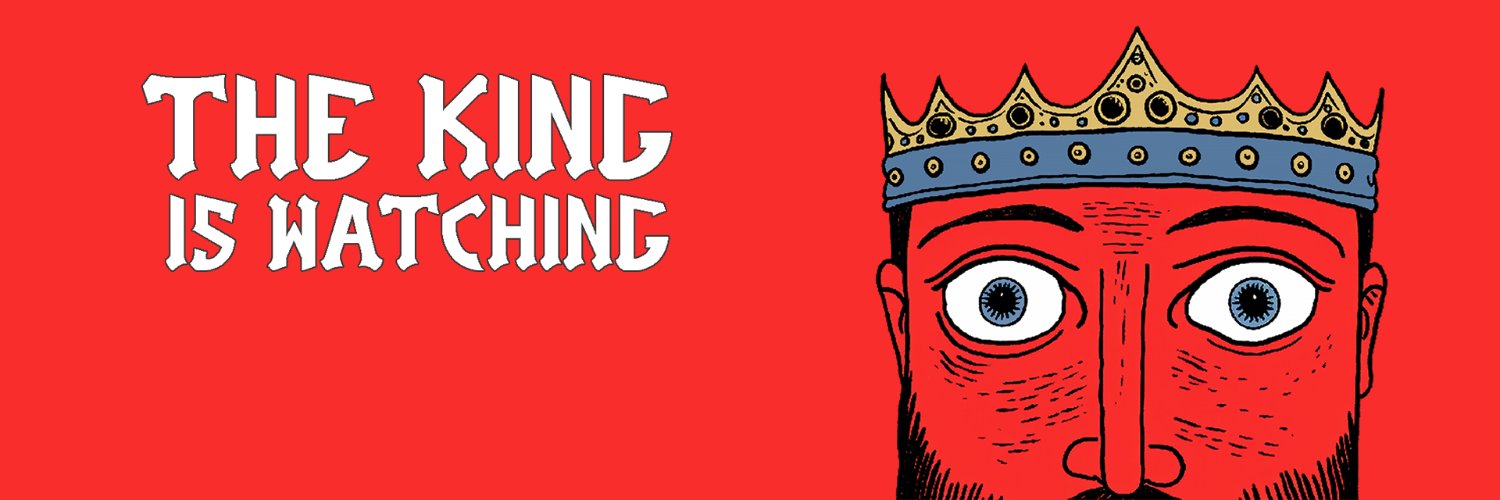 tinyBuild👑The King Is Watching OUT NOW's banner