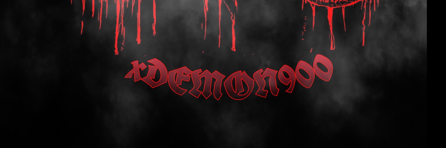 Twitter banner for @xDEMON900