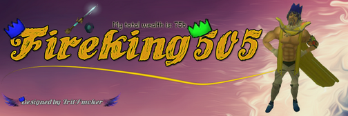 Fireking505's profile banner image