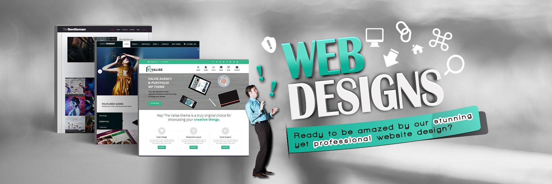 Events Web Designers banner