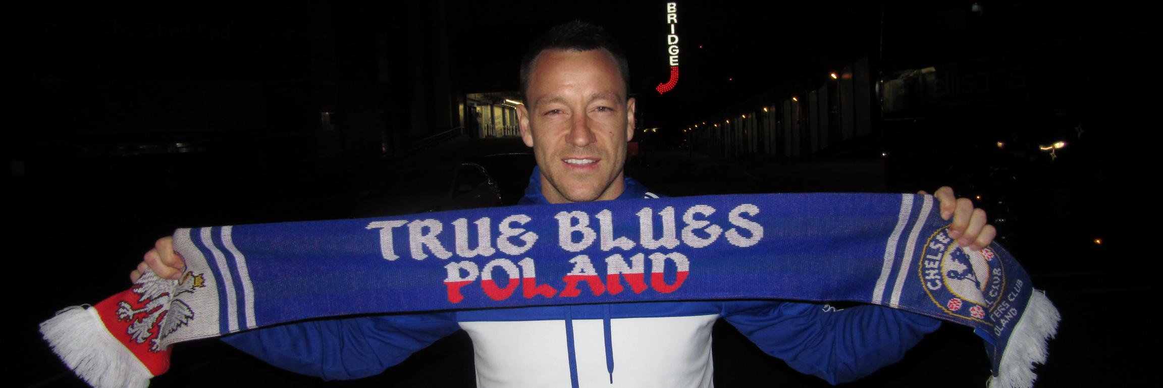 True Blues Poland - Chelsea Supporters Club banner