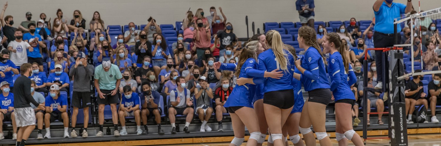 EMU Women's VB banner