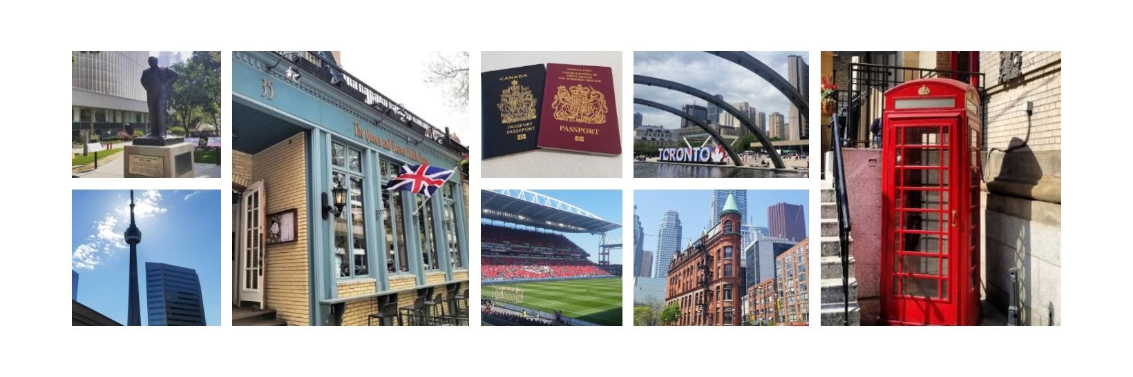 Typically British Toronto banner