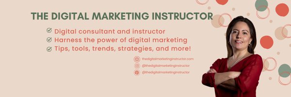 The Digital Marketing Instructor Profile Banner