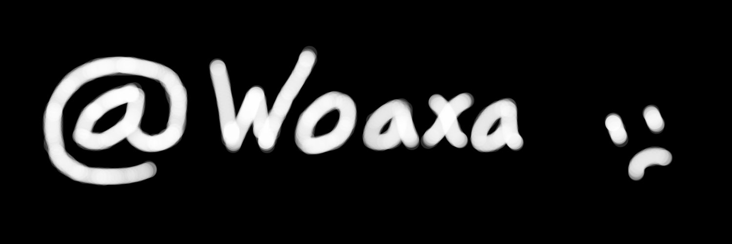 Woaxa's profile banner image