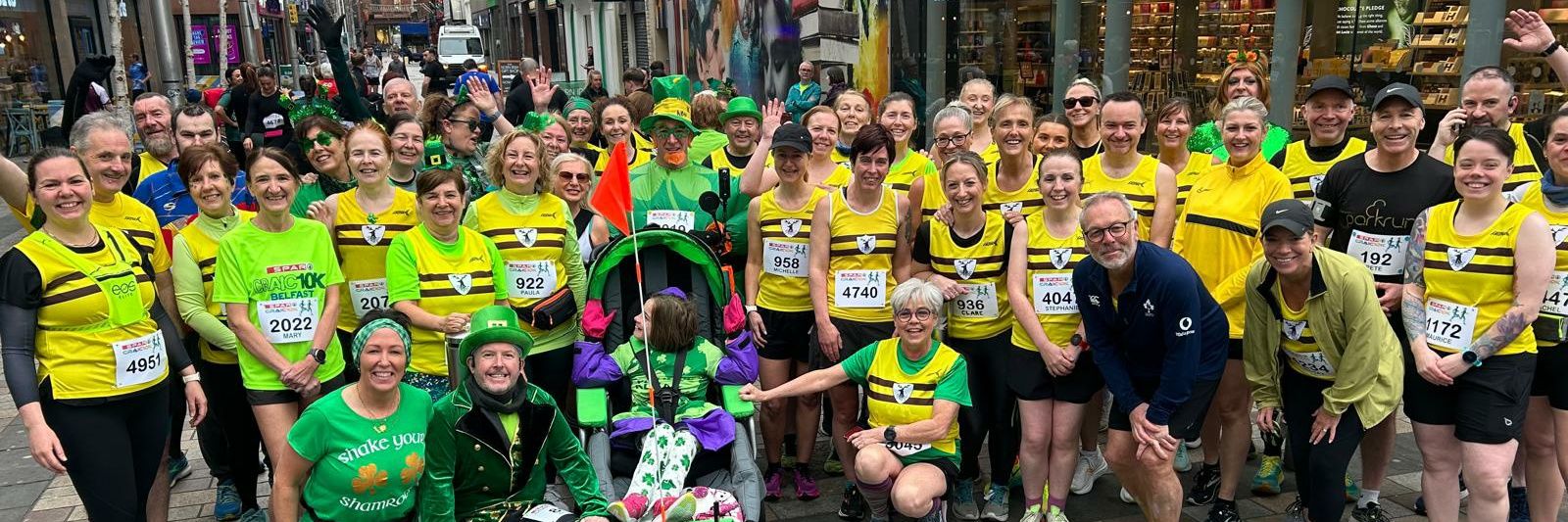 North Belfast Harriers AC banner