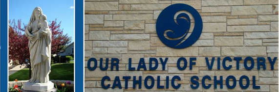 Our Lady of Victory banner