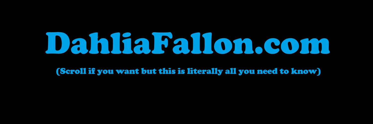 DahliaFallon's profile banner image