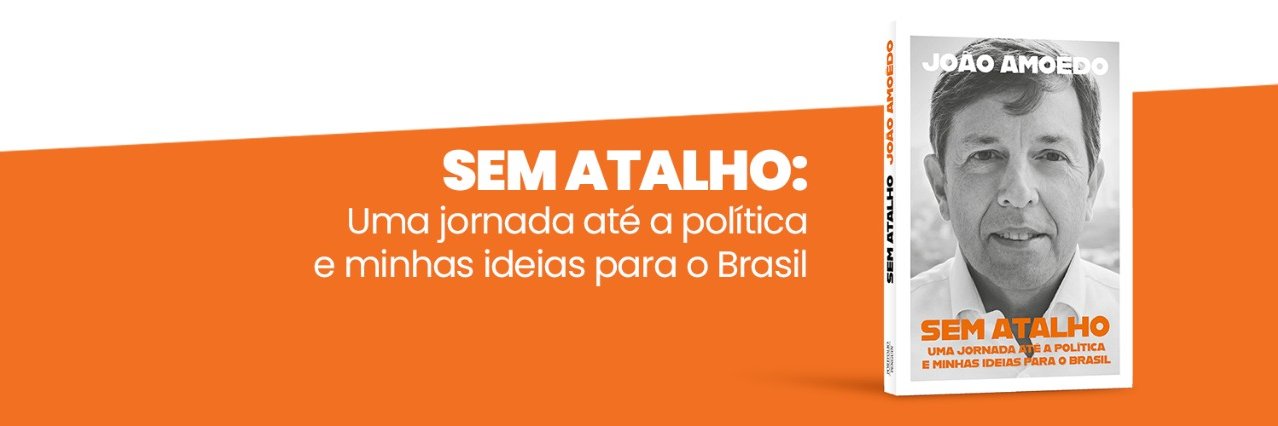 João Amoêdo's banner
