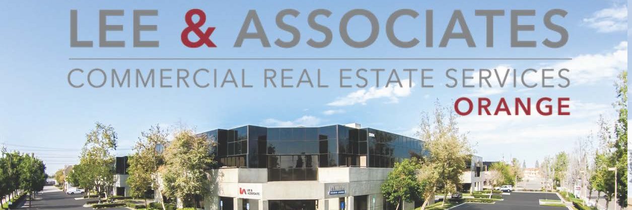 Lee & Associates Orange banner