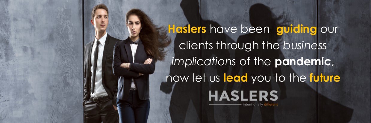 Haslers Accountants banner