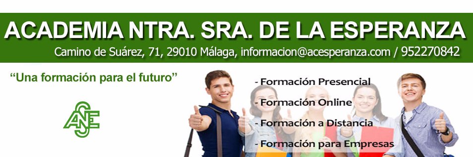 Academia Esperanza banner