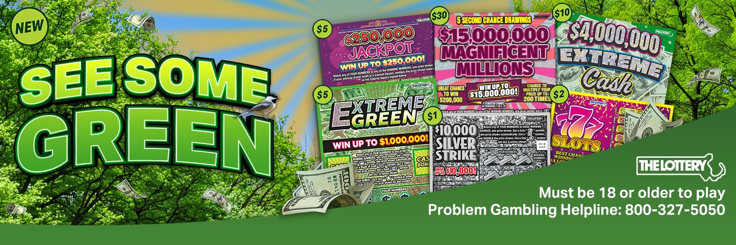 Mass. State Lottery banner