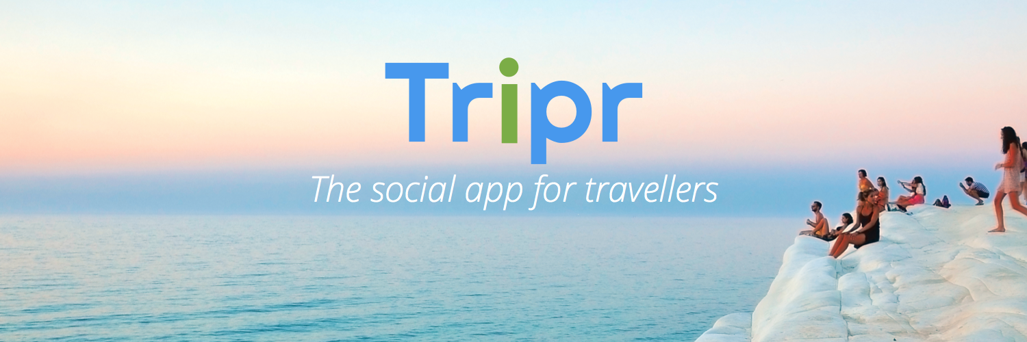 Tripr App banner