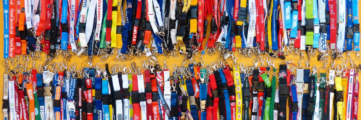 Lanyard collection banner