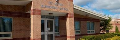 St. Peter Catholic Elementary School K-8 DPCDSB banner