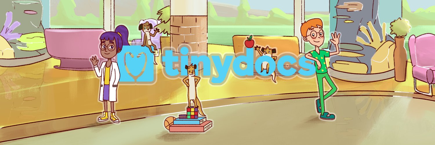 Tiny Docs | Videos & Activities for Kids Health banner