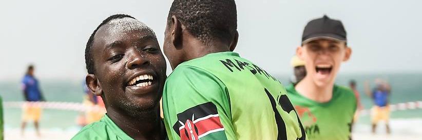 Kenya Frisbee banner