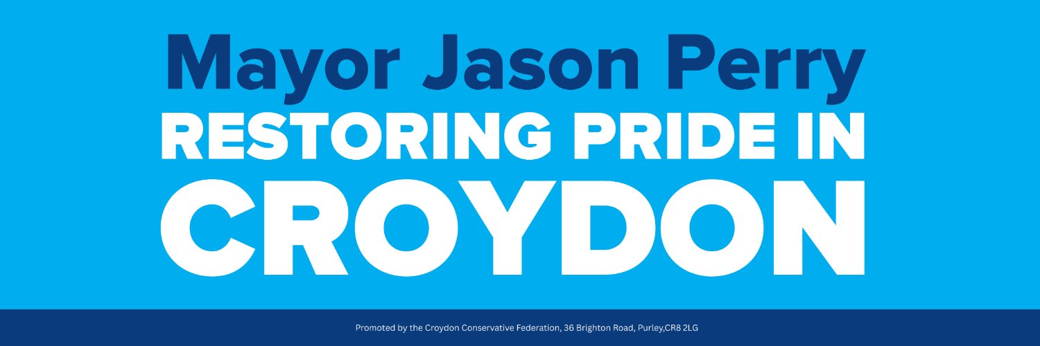 Jason Perry - Mayor of Croydon banner