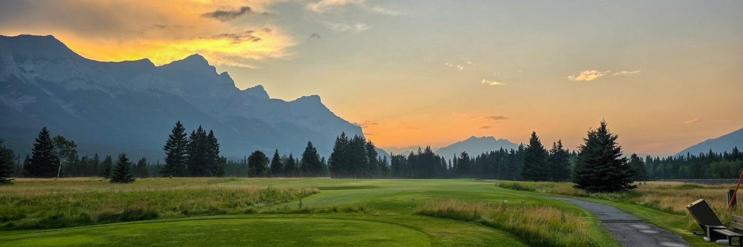 Canmore Golf & Curling Club banner